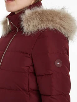 Damen Daunenmantel mit Kapuze HERITAGE DOWN TYRA COAT WITH FUR