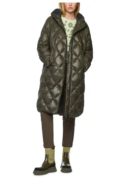 Damen Daunenmantel mit Kapuze