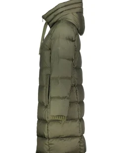 Damen Daunenmantel mit Kapuze