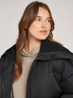 Damen Daunenmantel SATIN Relaxed Fit