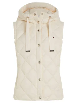 Damen Daunenweste mit Kapuze CLASSIC LW DOWN QUILTED VEST