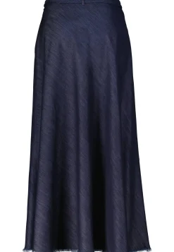 Damen Denimrock mit Bindeband