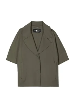 Damen Doubleface-Jacke mit Wolle und Kaschmir