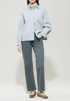 Damen Doubleface-Jacke mit Wolle und Kaschmir