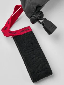 Damen Drei-Finger-Skihandschuhe HELI SKI FEMALE 3 mit Leder