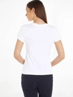 Damen 2er Pack T-Shirt MONOGRAM SLIM TEE