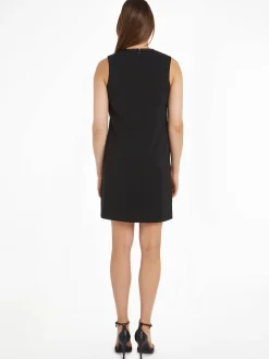 Damen Etuikleid STRUCTURE CREPE NS SHIFT DRESS