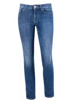 Damen Fahrrad-Jeans MARTA BI-STRETCH DUAL Slim Fit