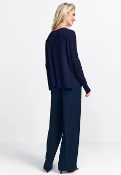 Damen Feinstrickpullover mit Viskose