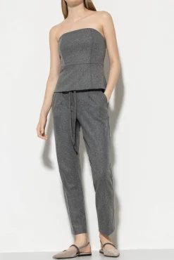 Damen Flanell-Joggpants mit Wolle