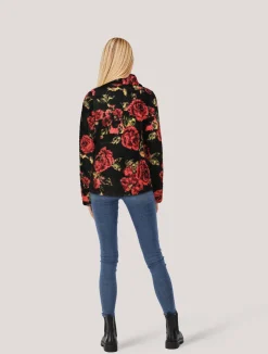 Damen Fleecejacke BONDY ROSES