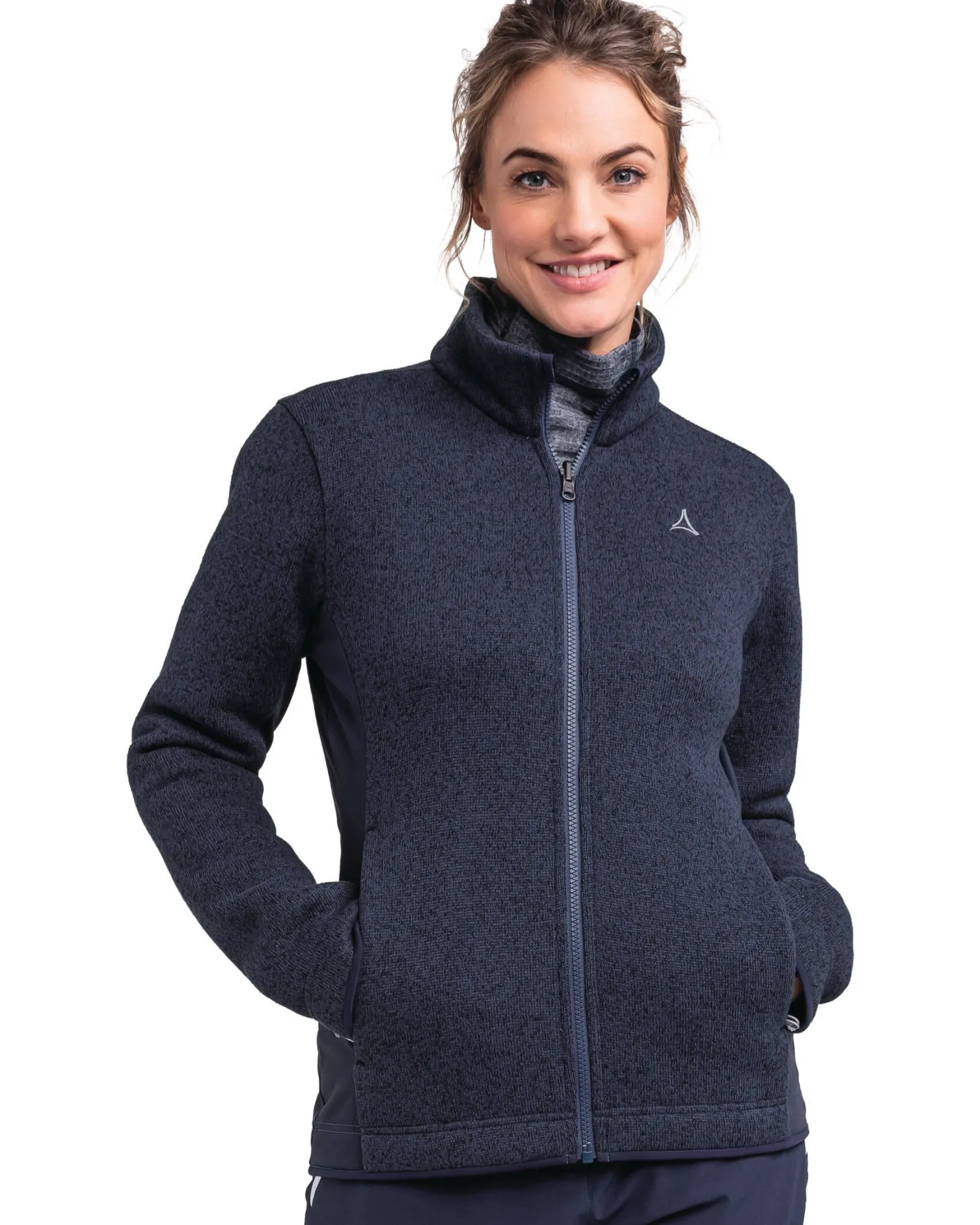 Damen Fleecejacke ZIPLN OBERAU L