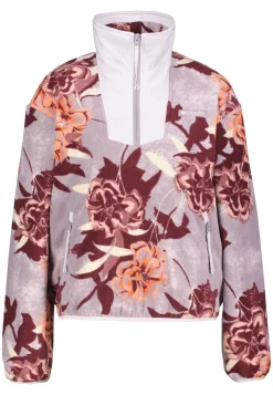 Damen Fleecepullover SEQUOIA GROVE PRINTED HALF ZIP