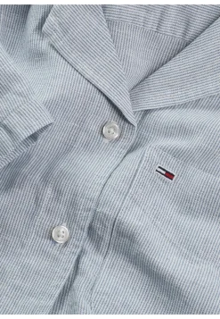 Damen Hemdbluse aus Baumwolle und Leinen