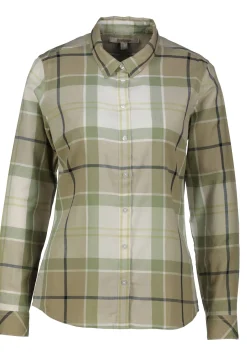 Damen Hemdbluse aus Baumwolle BREDON Langarm