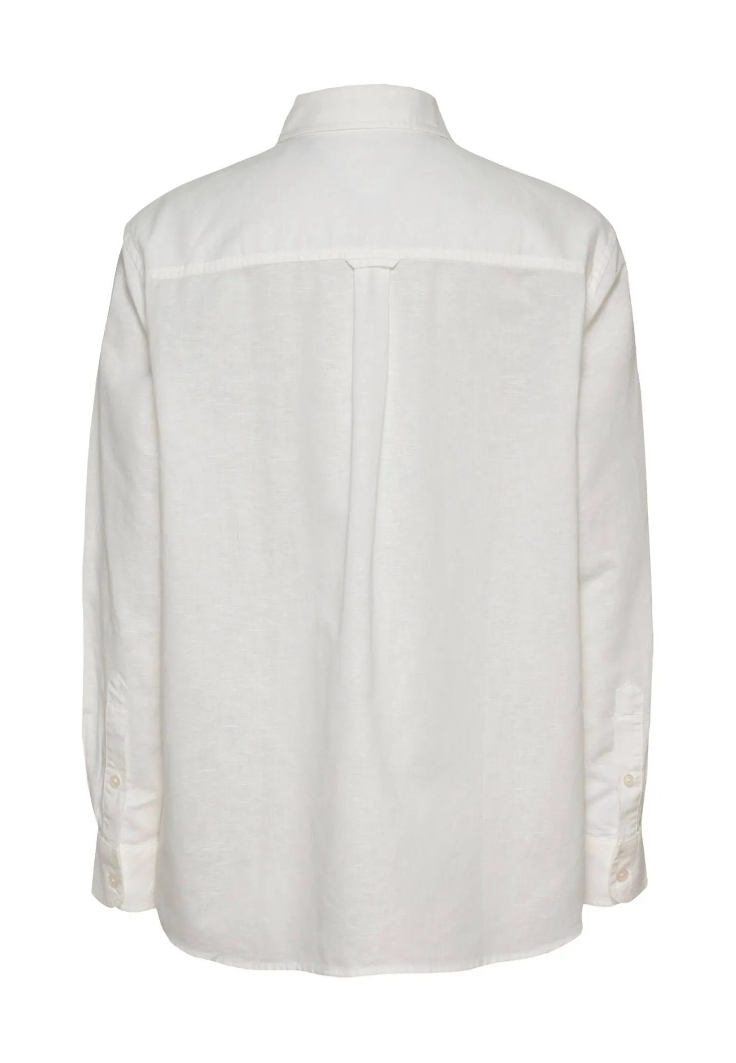 Damen Hemdbluse aus Baumwolle und Leinen