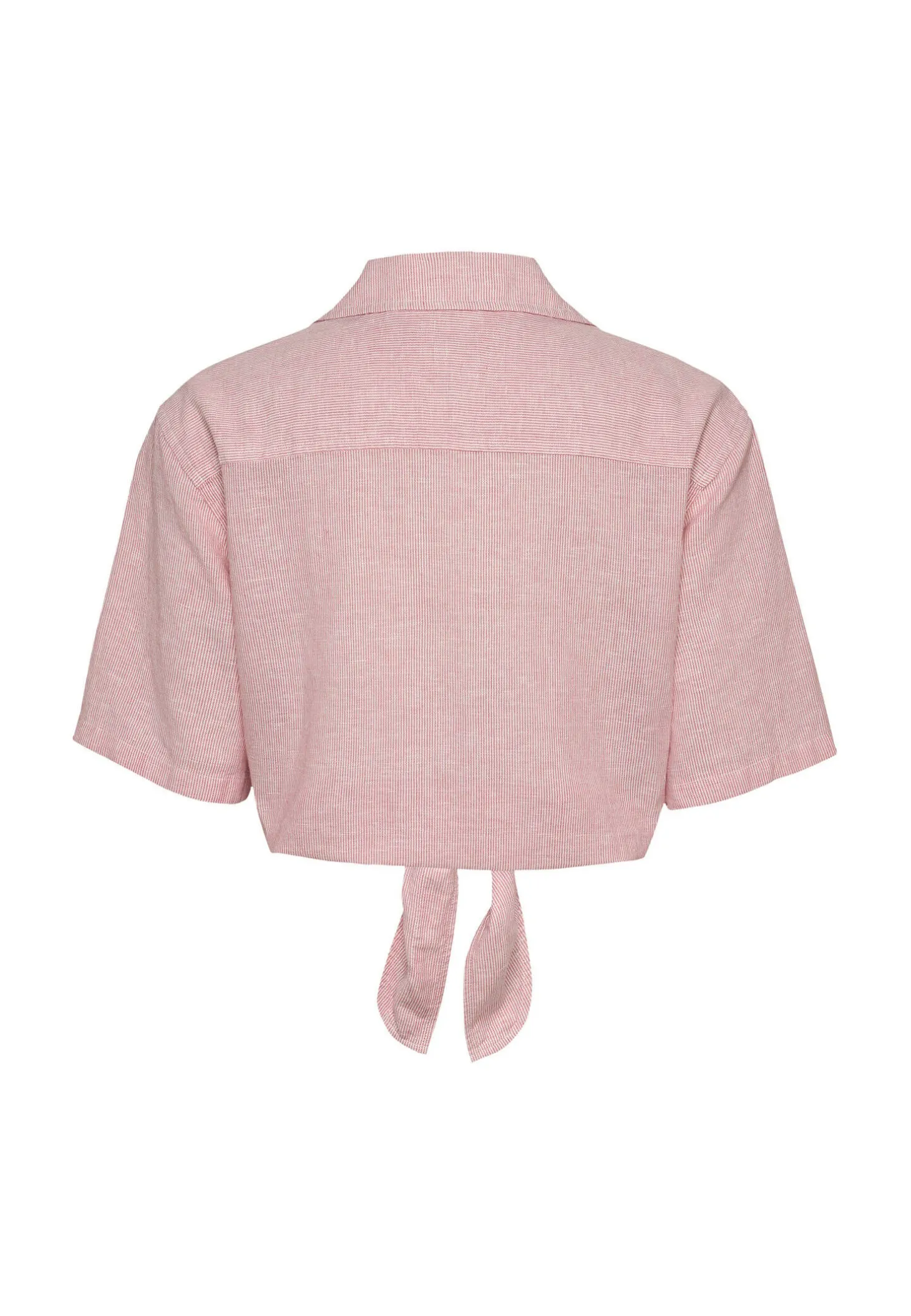 Damen Hemdbluse aus Baumwolle und Leinen