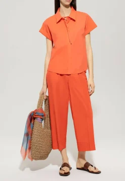 Damen Hemdbluse aus Baumwolle