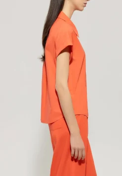 Damen Hemdbluse aus Baumwolle