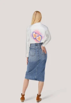 Damen Hemdbluse aus Baumwolle ELISANA_B