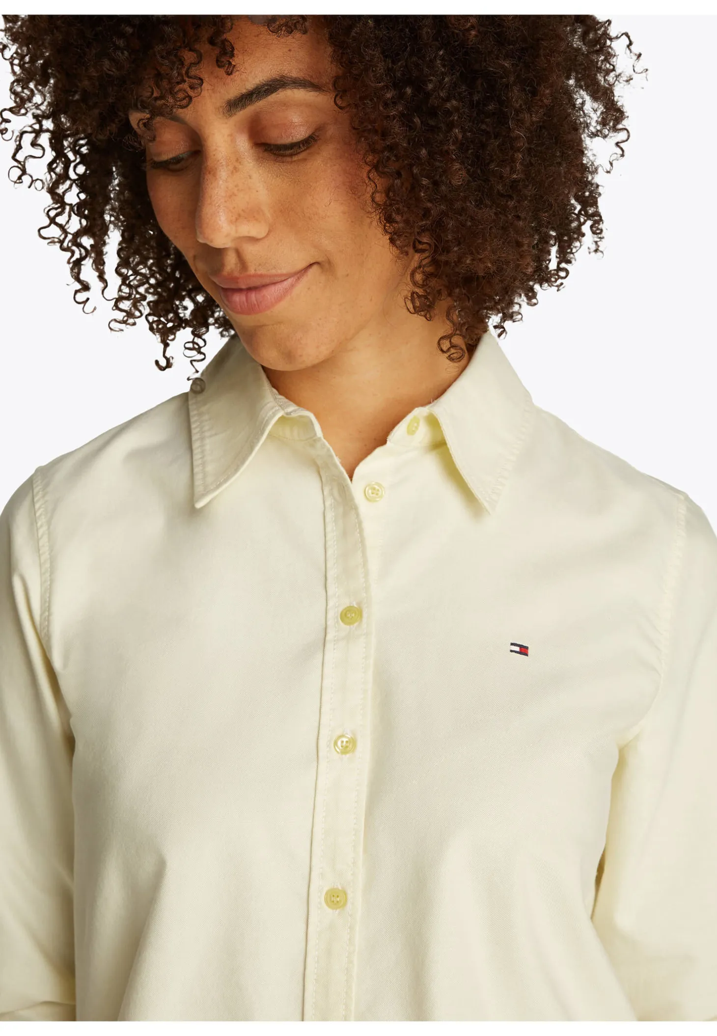 Damen Hemdbluse aus Baumwolle