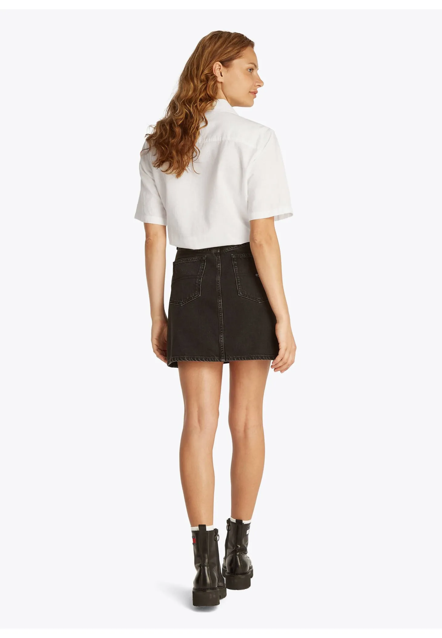 Damen Hemdbluse aus Baumwolle und Leinen