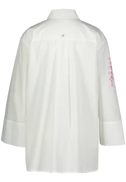 Damen Hemdbluse aus Bio-Baumwolle Oversized Fit