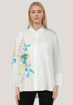 Damen Hemdbluse aus Bio-Baumwolle Oversized Fit