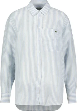 Damen Hemdbluse aus Leinen Oversized Fit