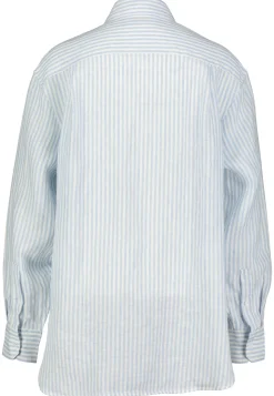 Damen Hemdbluse aus Leinen Oversized Fit