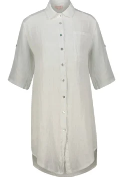 Damen Hemdbluse aus Leinen