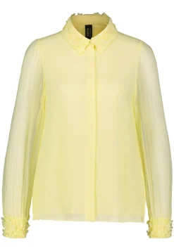 Damen Hemdbluse aus zartem Viskose-Crepe