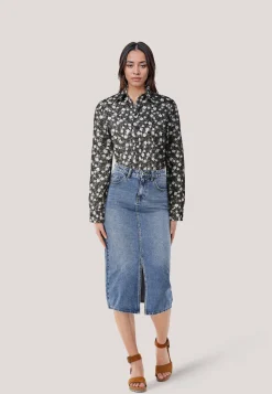 Damen Hemdbluse FLORAL PRINT CTN VOILE SHIRT Regular Fit