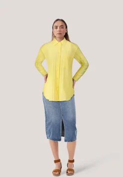 Damen Hemdbluse mit Viskose ELODINA