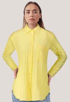 Damen Hemdbluse mit Viskose ELODINA