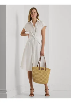 Damen Hemdblusenkleid