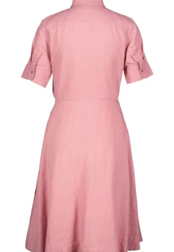 Damen Hemdblusenkleid aus Leinen