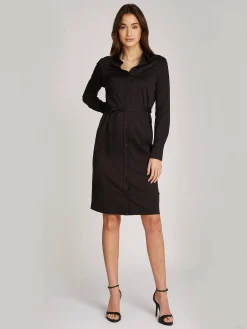 Damen Hemdblusenkleid aus Bio-Baumwolle MERCERIZED COTTON SHIRT DRESS