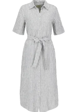 Damen Hemdblusenkleid aus Leinen Regular Fit