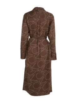 Damen Hemdblusenkleid aus Viskose