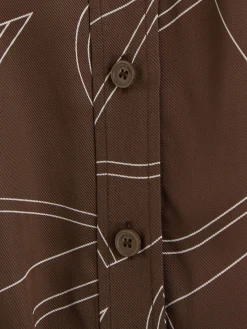 Damen Hemdblusenkleid aus Viskose