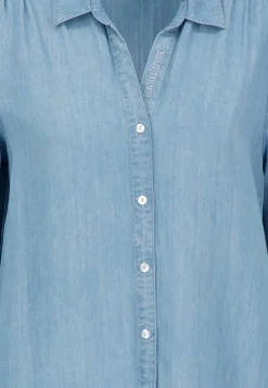 Damen Hemdblusenkleid aus Lyocell