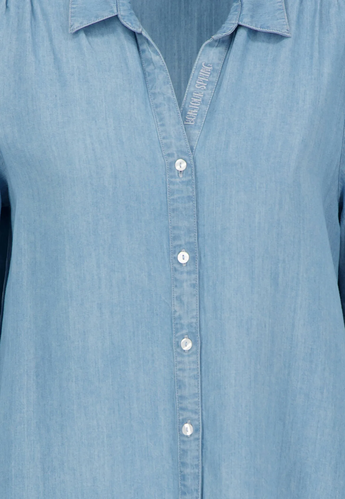 Damen Hemdblusenkleid aus Lyocell