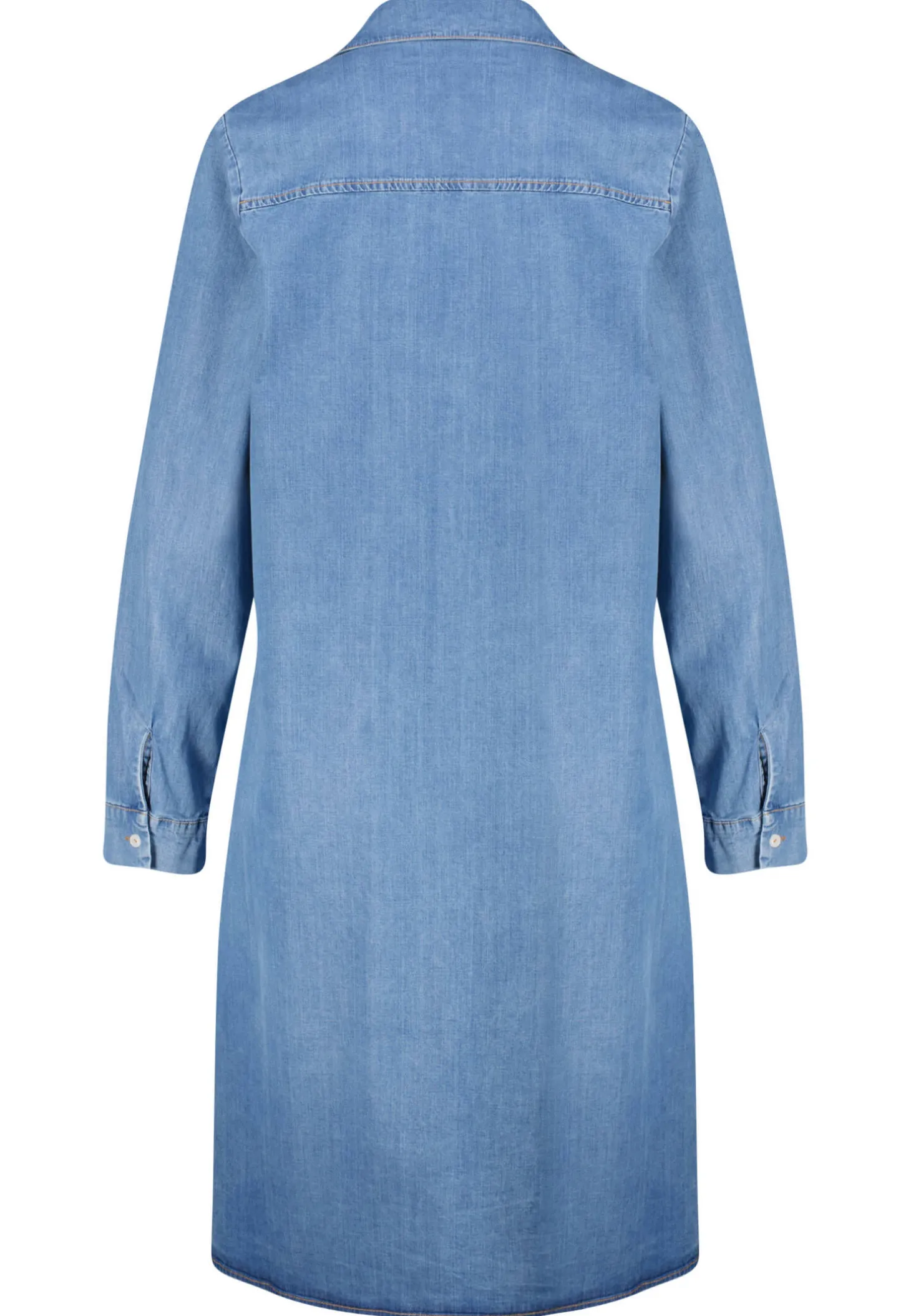 Damen Hemdblusenkleid mit Lyocell