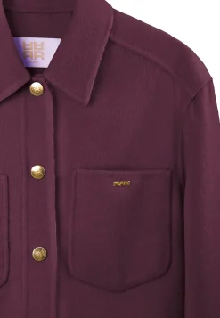 Damen Hemdjacke mit Wolle