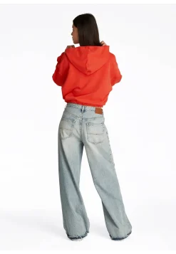 Damen Hoodie Cropped Fit