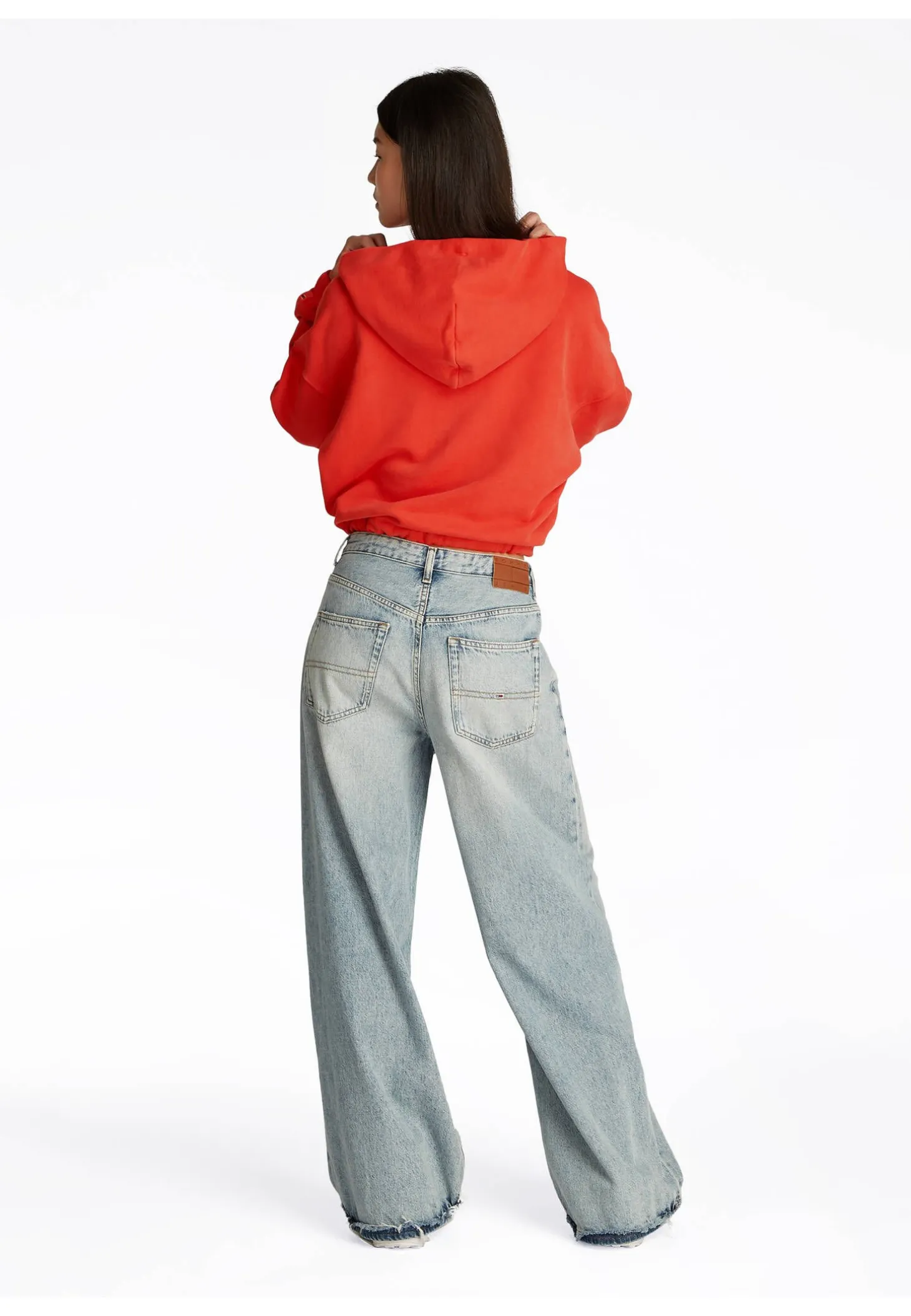 Damen Hoodie Cropped Fit