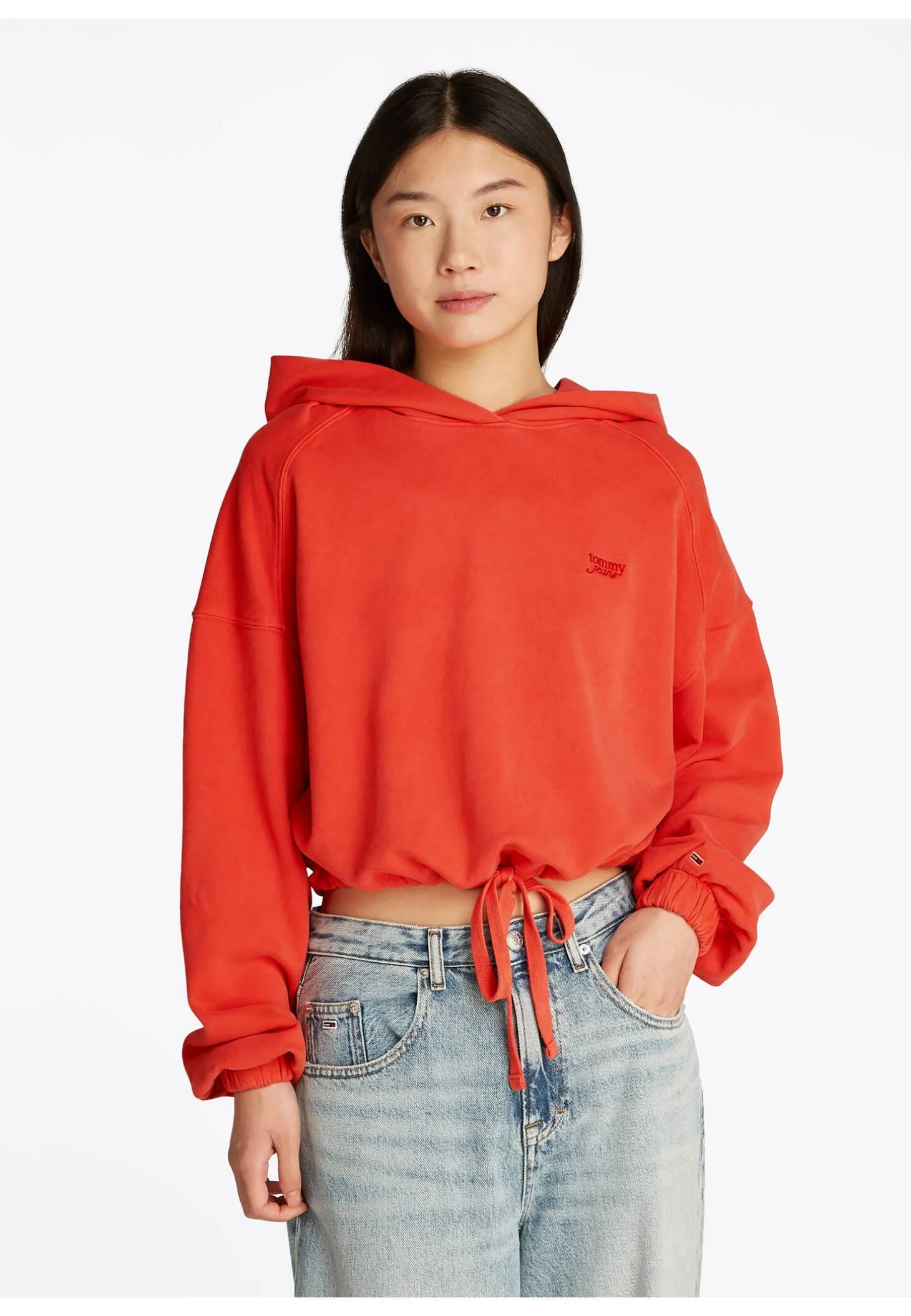 Damen Hoodie Cropped Fit