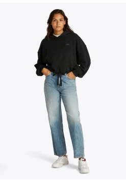Damen Hoodie Cropped Fit