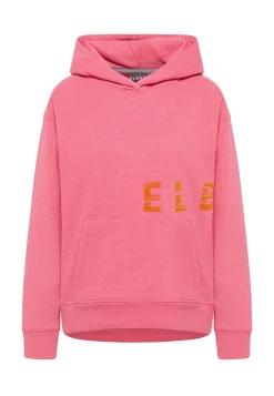 Damen Hoodie in Melange-Optik NORDIKA